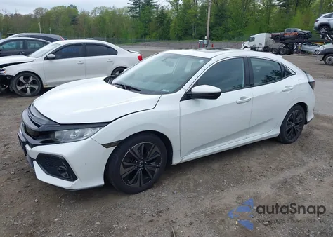 2017 Honda Civic Ex z USA, uszkodzony, nr VIN SHHFK7H54HU405612
